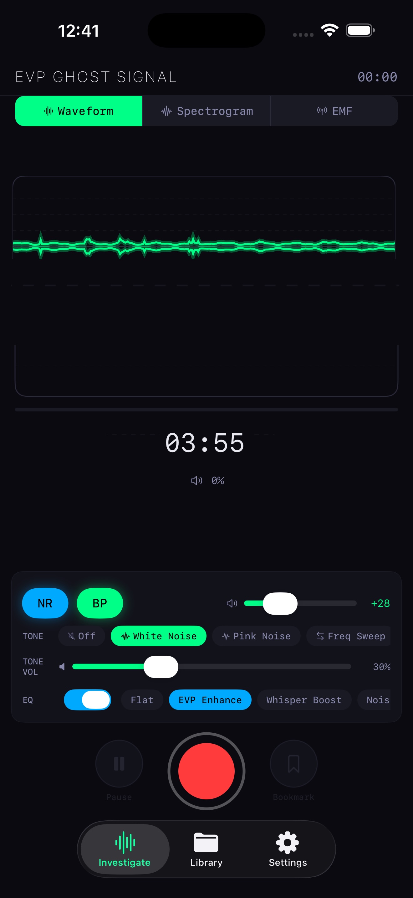 Waveform Recording